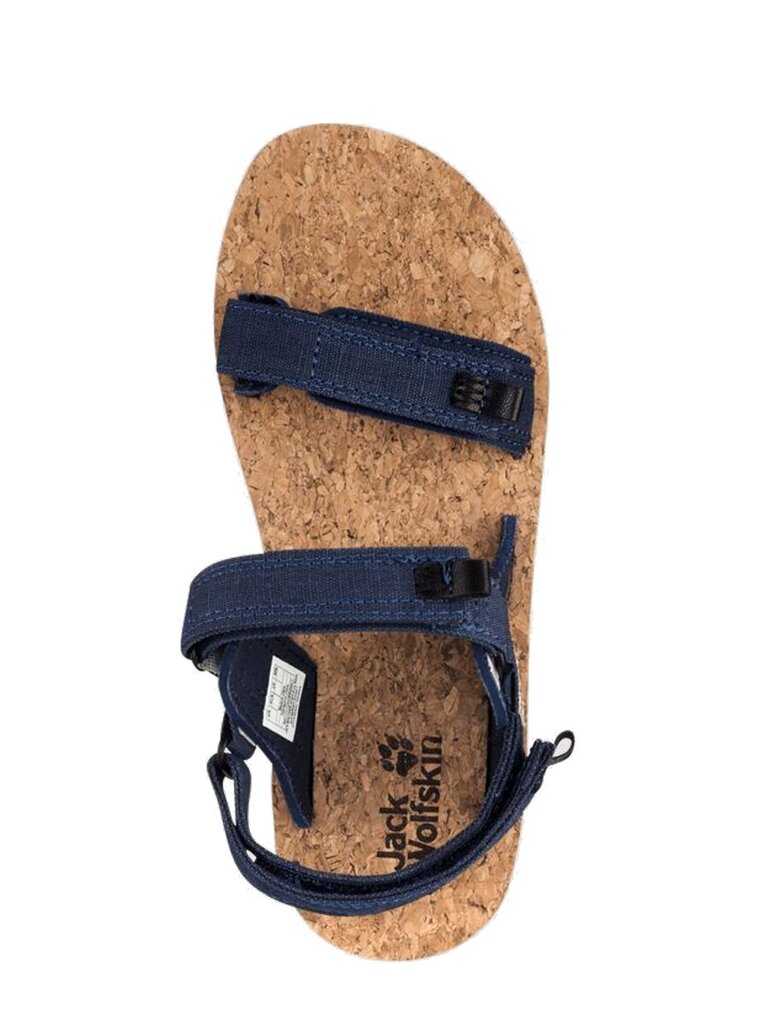 Naiste sandaalid Jack Wolfskin Ecostride 2 Sandal W, must hind ja info | Naiste sandaalid | kaup24.ee