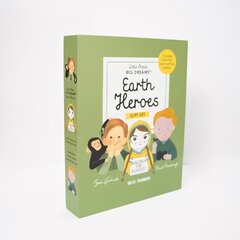 Little People, BIG DREAMS: Earth Heroes: 3 books from the best-selling series! Jane Goodall - Greta Thunberg - David Attenborough цена и информация | Книги для малышей | kaup24.ee