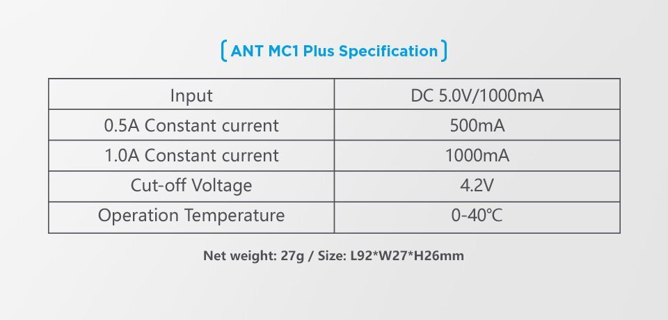 Universaalne liitiumioonaku laadija Xtar ANT (MC1 PLUS) hind ja info | Akulaadijad | kaup24.ee