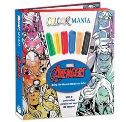 Avengers: Colour Mania (Marvel) hind ja info | Väikelaste raamatud | kaup24.ee