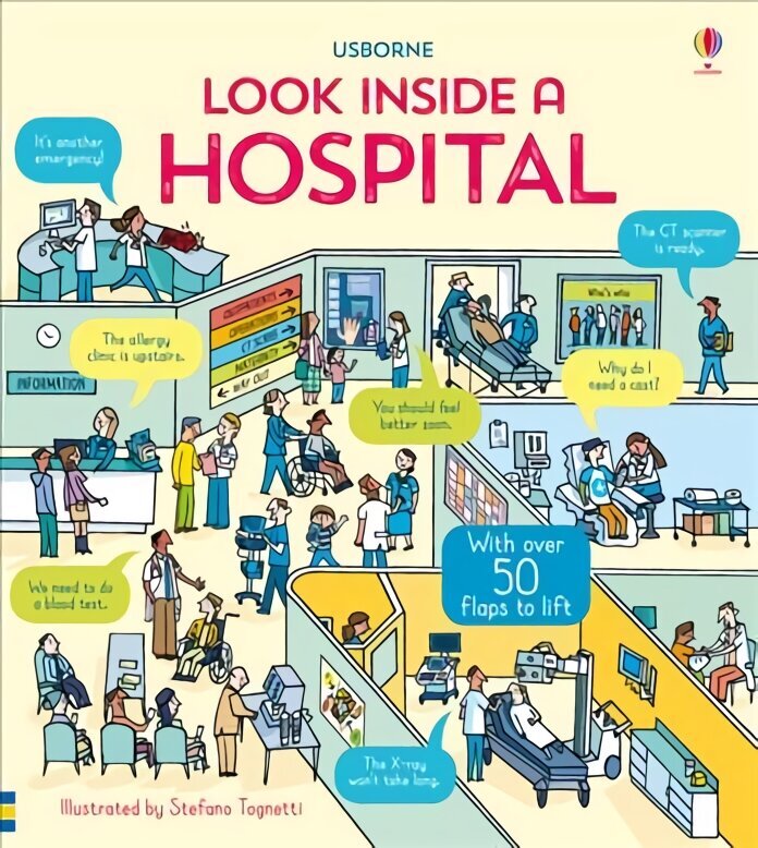 Look Inside a Hospital hind ja info | Noortekirjandus | kaup24.ee