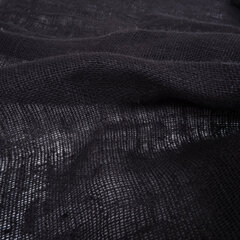 Must linane kangas, 100 cm laius. hind ja info | Kangad | kaup24.ee