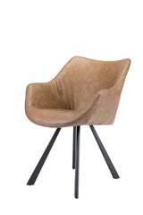 2 tooli komplekt Element Veronica Designer chair, pruun hind ja info | Söögilaua toolid, köögitoolid | kaup24.ee