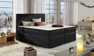 Кровать Bolero 160x200 см, черная цена и информация | Кровати | kaup24.ee