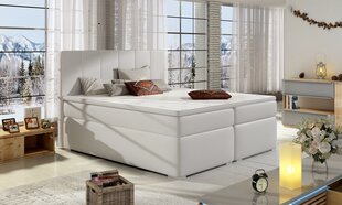 Кровать Bolero 180x200 см, белая цена и информация | Кровати | kaup24.ee