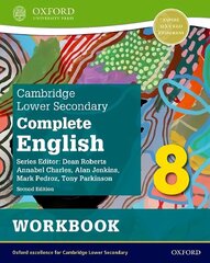 Cambridge Lower Secondary Complete English 8: Workbook (Second Edition) 1 цена и информация | Книги для подростков и молодежи | kaup24.ee
