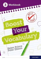 Get It Right: Boost Your Vocabulary Workbook 3 1 hind ja info | Noortekirjandus | kaup24.ee