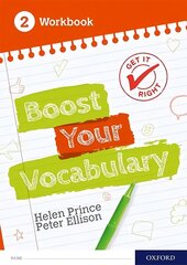Get It Right: Boost Your Vocabulary Workbook 2 1 hind ja info | Noortekirjandus | kaup24.ee