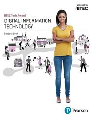 BTEC Tech Award Digital Information Technology Student Book цена и информация | Книги для подростков и молодежи | kaup24.ee