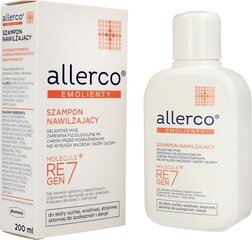 Niisutav juuksešampoon Allerco Emolienty, 200 ml hind ja info | Šampoonid | kaup24.ee