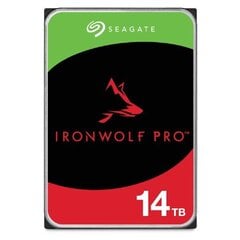 Seagate IronWolf Pro, 14TB (ST14000NT001) цена и информация | Внутренние жёсткие диски (HDD, SSD, Hybrid) | kaup24.ee