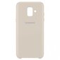 Tagakaaned Samsung       A6 2018 A600 Dual Layer Cover    Gold hind ja info | Telefoni kaaned, ümbrised | kaup24.ee