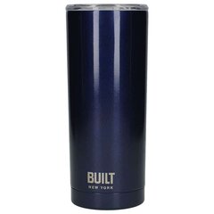 Бутылка для питья BUILT с вакуумной изоляцией, 565мл, темно-синяя цена и информация | Фляги для воды | kaup24.ee