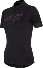 Женская велосипедная футболка 4F H4L21-RKD001, черная цена и информация | Спортивная одежда женская | kaup24.ee