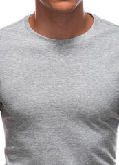 Мужская футболка Edoti S1683, серая цена и информация | Meeste T-särgid | kaup24.ee