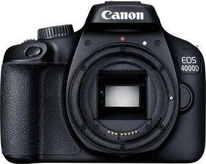 Камера Canon EOS 4000D Body цена и информация | Цифровые фотоаппараты | kaup24.ee
