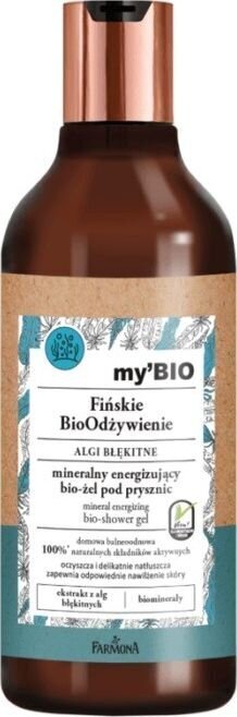 Mineraalne energiat andev dušigeel Farmona my'BIO, 500 ml цена и информация | Dušigeelid, õlid | kaup24.ee