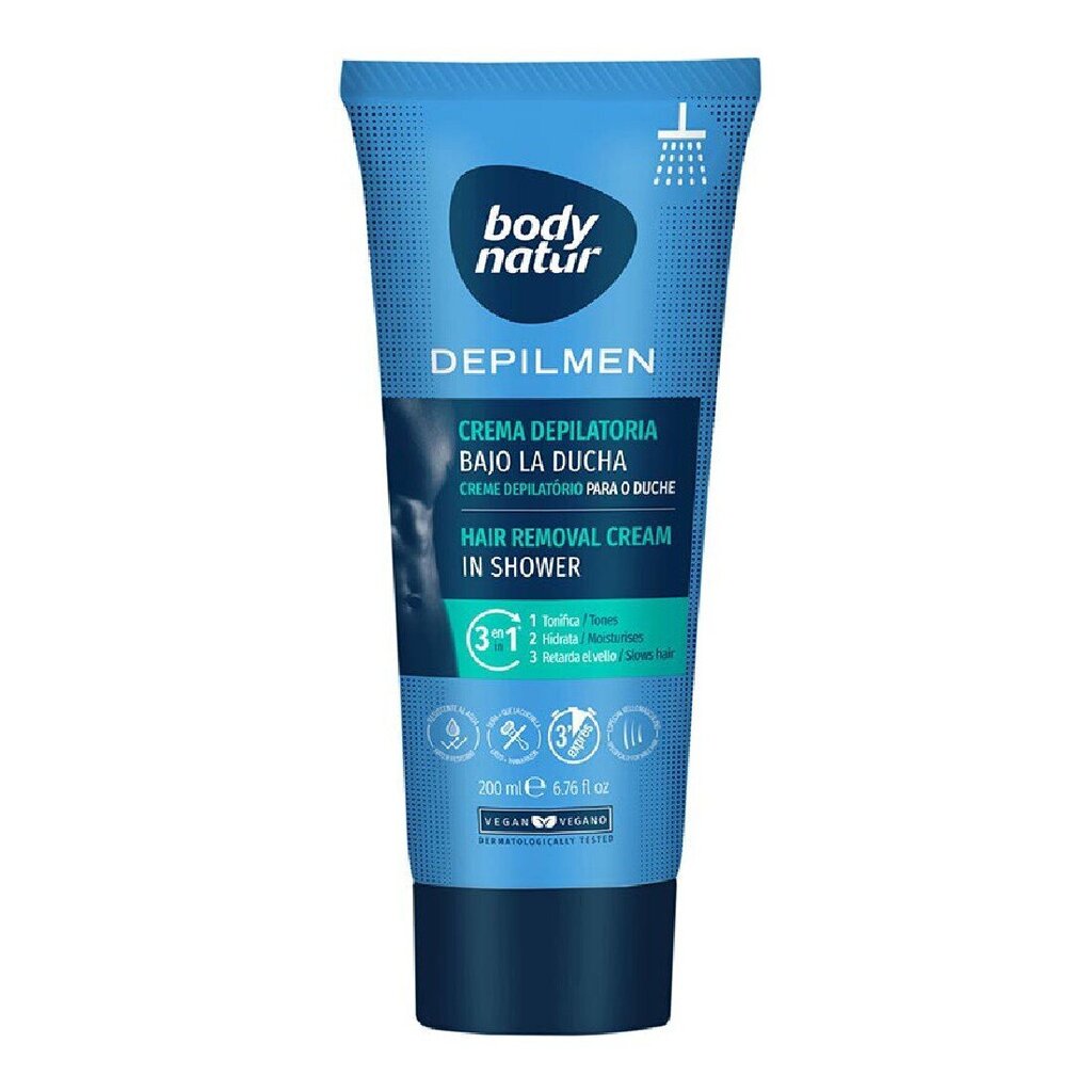 Dušigeel Body Natur, 200 ml цена и информация | Dušigeelid, õlid | kaup24.ee