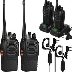 Raadiosaatja komplekt Walkie talkie цена и информация | Охотничьи принадлежности | kaup24.ee