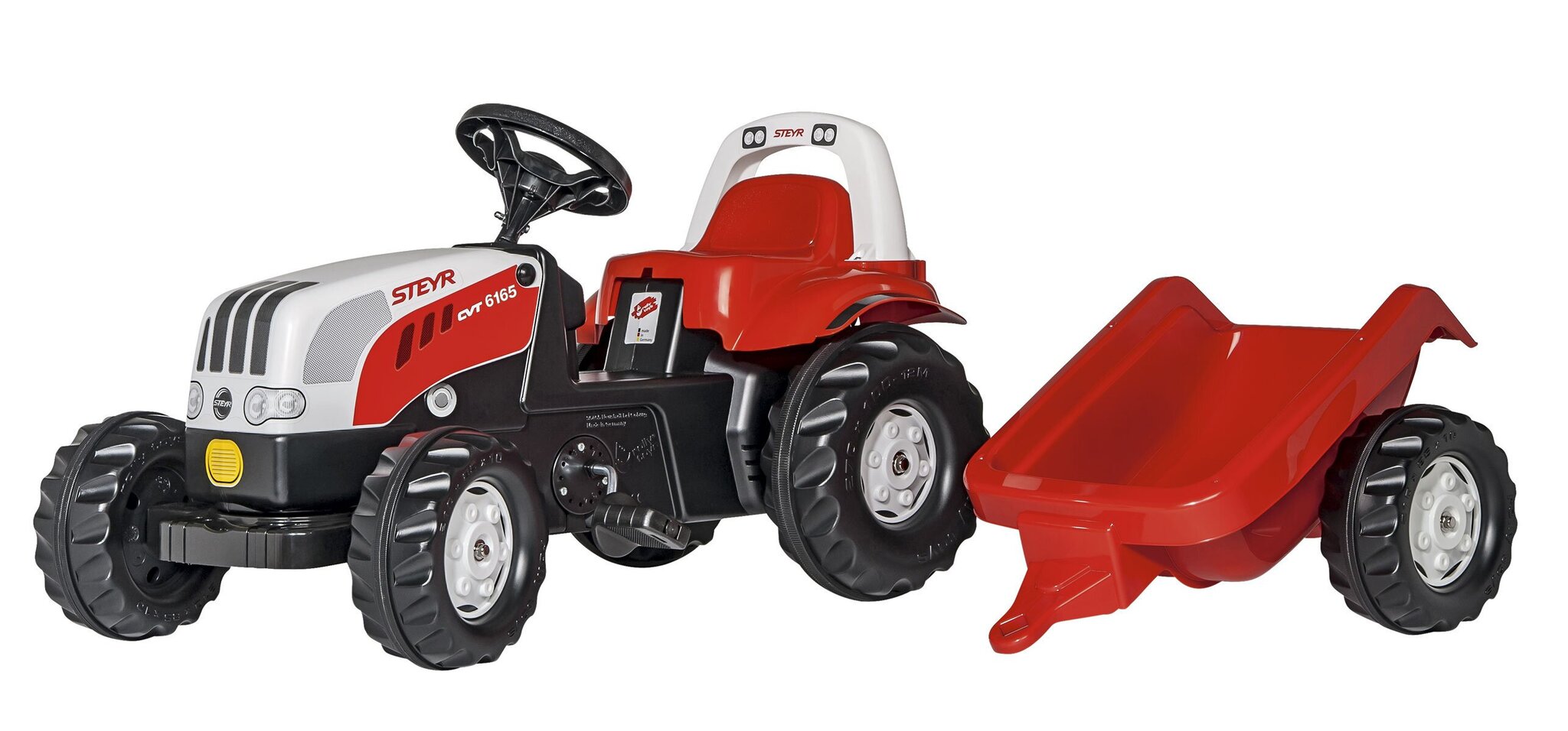 Traktor haagisega Rolly Toys rollyKid Steyr 6165 CVT hind ja info | Poiste mänguasjad | kaup24.ee