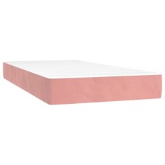 vidaXL vedrumadrats, roosa, 80x200x20 cm, samet hind ja info | Madratsid | kaup24.ee