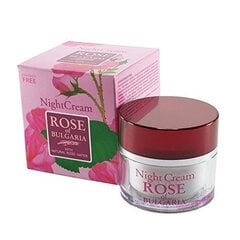 Увлажняющий ночной крем для лица с водой роз Biofresh Rose Of Bulgaria 50 мл цена и информация | Кремы для лица | kaup24.ee