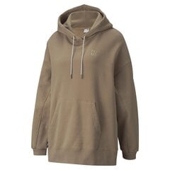 Puma naiste jope Infuse Hoodie Tiger s Eye 53342163 цена и информация | Женские толстовки | kaup24.ee