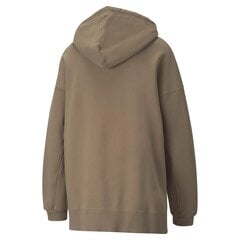 Puma naiste jope Infuse Hoodie Tiger s Eye 53342163 цена и информация | Женские толстовки | kaup24.ee