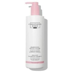 Õrn kohevust andev šampoon roosiekstraktiga Christophe Robin Delicate Volumising Shampoo, 500ml hind ja info | Šampoonid | kaup24.ee