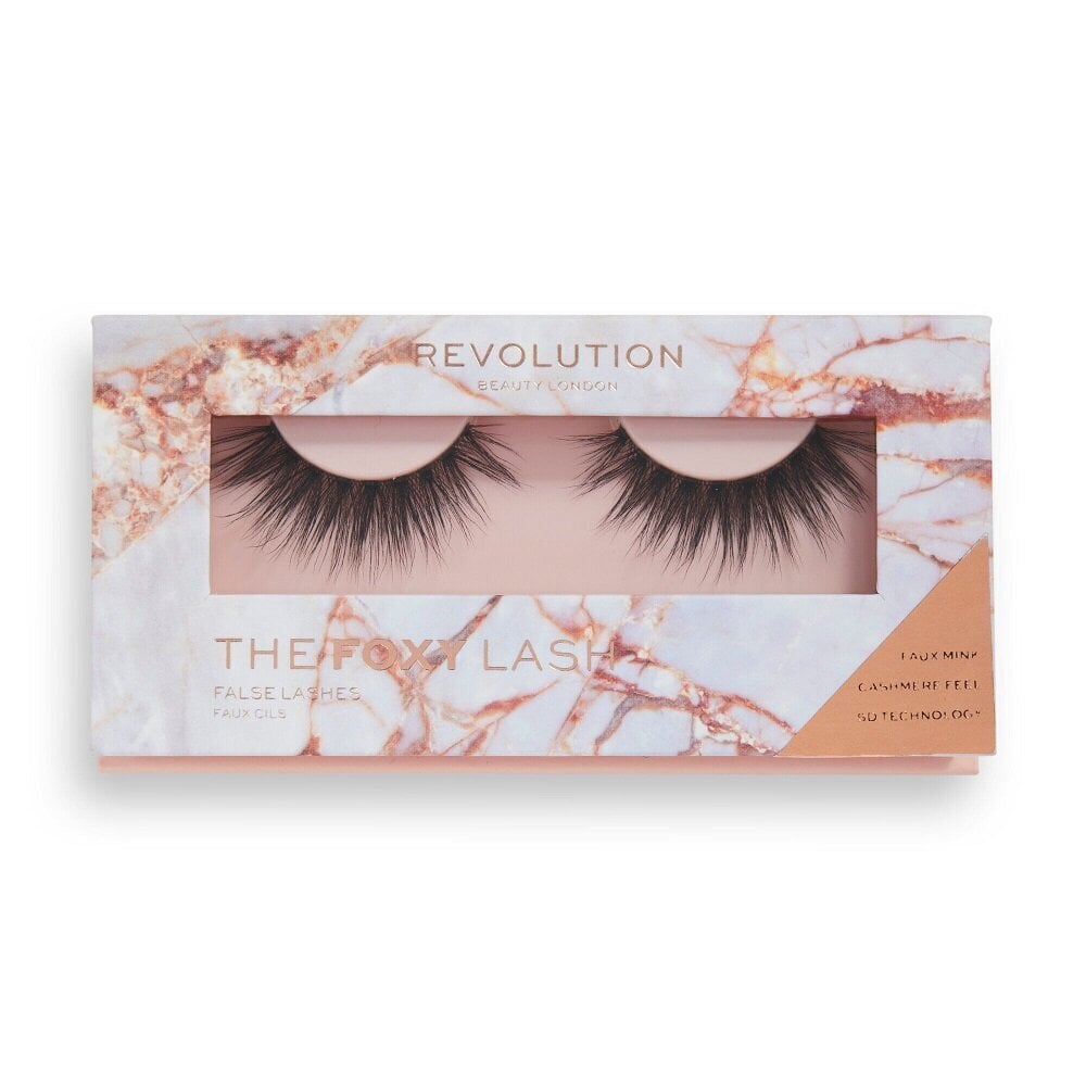 Kunstripsmed makeup Revolution The Foxy Lash False Eyelashes 5D цена и информация | Kunstripsmed, ripsmekoolutajad | kaup24.ee