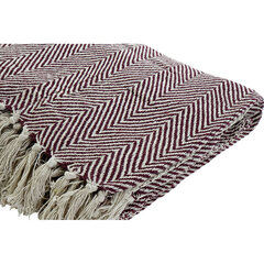Одеяло DKD Home Decor Хлопок бахрома (150 x 200 x 1 cm) (2 pcs) цена и информация | Одеяла | kaup24.ee