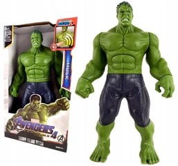 Фигурка героя Hulk, 30 см, со звуковыми эффектами цена и информация | Развивающий мелкую моторику - кинетический песок KeyCraft NV215 (80 г) детям от 3+ лет, бежевый | kaup24.ee