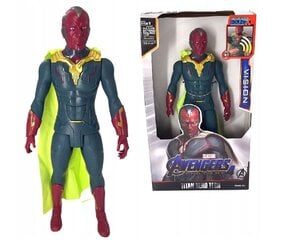 Avengers kangelasefiguur Vision, 29 cm, heliefektidega hind ja info | Poiste mänguasjad | kaup24.ee