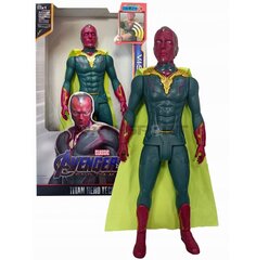 Avengers kangelasefiguur Vision, 29 cm, heliefektidega hind ja info | Poiste mänguasjad | kaup24.ee