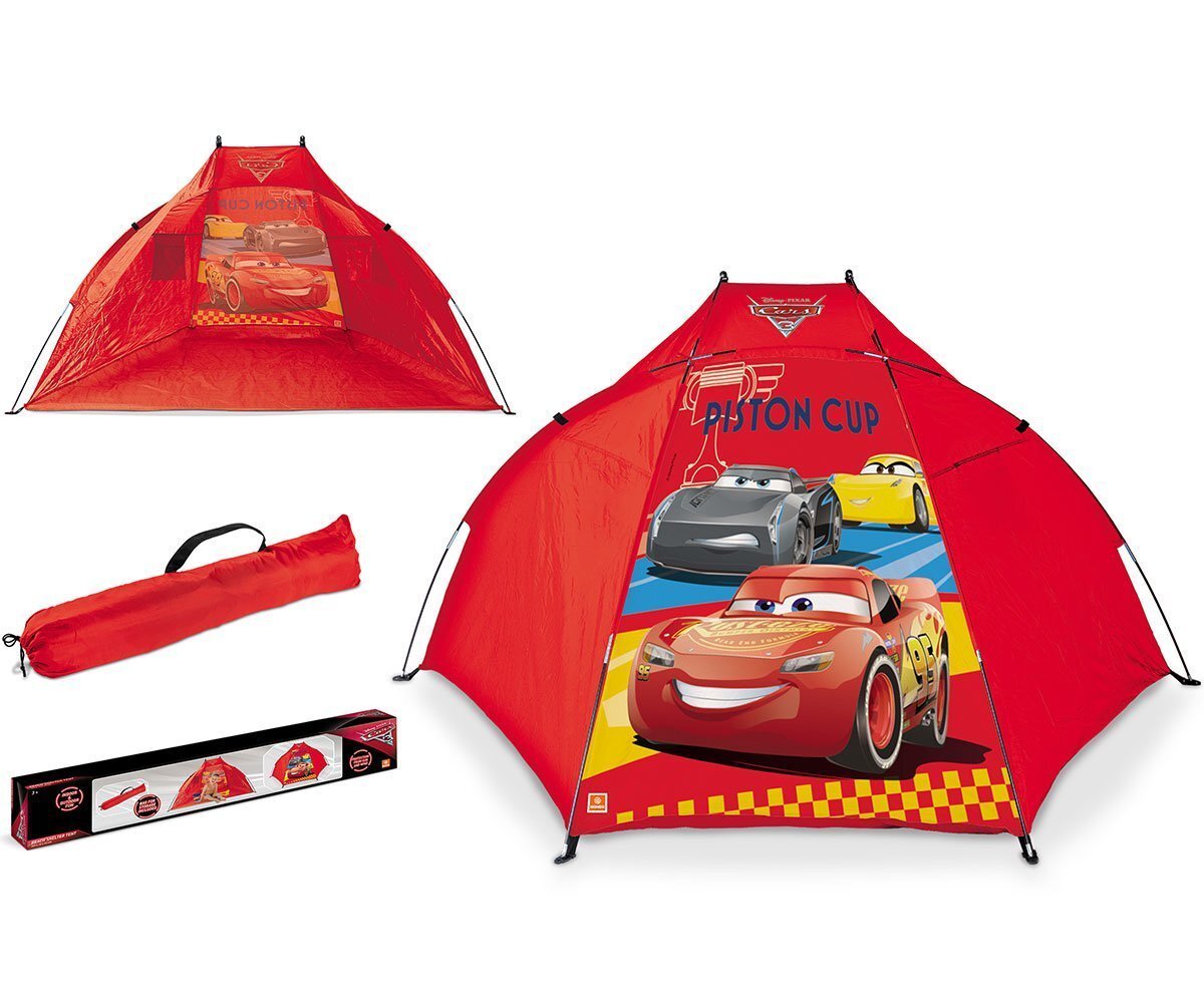 Laste telk Cars, Pikne McQueen 2 цена и информация | Mänguväljakud, mängumajad | kaup24.ee