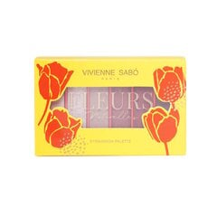 Vivienne Sabo Lauvärvipalett Eyeshadow Palette Fleurs naturelles 02, 5 g hind ja info | Ripsmetušid, lauvärvid, silmapliiatsid, seerumid | kaup24.ee