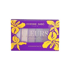 Vivienne Sabo Lauvärvipalett Eyeshadow Palette Fleurs naturelles 03, 5 g цена и информация | Тушь, средства для роста ресниц, тени для век, карандаши для глаз | kaup24.ee