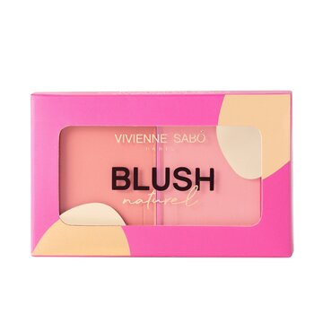 Vivienne Sabo Румяна Blush palette Naturel, 6 g, 02 Pink цена и информация | Бронзеры (бронзаторы), румяна | kaup24.ee