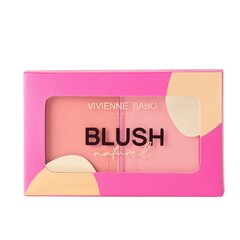 Vivienne Sabo Põsepuna Blush palette Naturel, 6 g, 02 цена и информация | Бронзеры (бронзаторы), румяна | kaup24.ee