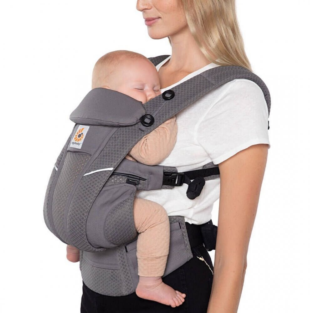 ERGObaby kandekott Omni Breeze, graphite grey, BCZ360PGRAPH цена и информация | Kõhukotid | kaup24.ee