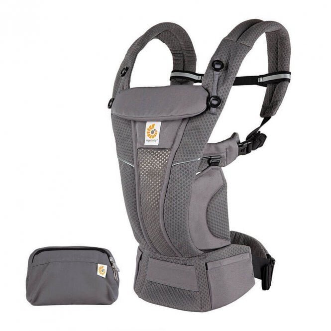 ERGObaby kandekott Omni Breeze, graphite grey, BCZ360PGRAPH цена и информация | Kõhukotid | kaup24.ee