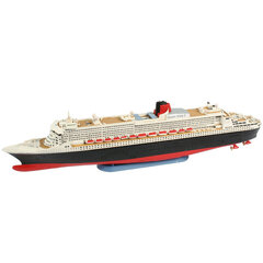 Модель круизного лайнера Revell OceanLiner Queen Mary 2, черный, белый цена и информация | Развивающий мелкую моторику - кинетический песок KeyCraft NV215 (80 г) детям от 3+ лет, бежевый | kaup24.ee