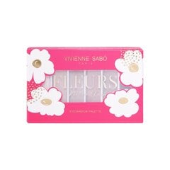 Vivienne Sabo Палетка теней Eyeshadow Palette Fleurs naturelles 01, 5 g цена и информация | Тушь, средства для роста ресниц, тени для век, карандаши для глаз | kaup24.ee