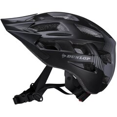 Jalgrattakiiver MTB DUNLOP 6xLED, 55-58cm цена и информация | Шлемы | kaup24.ee