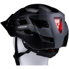 Велосипедный шлем MTB DUNLOP 6x светодиодов, 55-58 см цена и информация | Шлемы | kaup24.ee