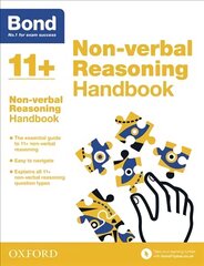 Bond 11plus: Bond 11plus Non Verbal Reasoning Handbook 1 hind ja info | Noortekirjandus | kaup24.ee