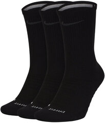 Носки Nike U NK Evry Max Cush Crw 3PR-Pro, черные, 3 пары цена и информация | Мужские носки | kaup24.ee