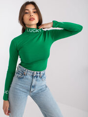 Naiste roheline kilpkaelusega pluus hind ja info | Naiste pluusid, särgid | kaup24.ee