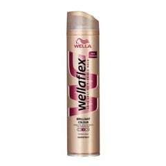 Лак для волос Wella Professional Wellaflex Brillliant Color Strong Hold, 250 мл цена и информация | Средства для укладки волос | kaup24.ee