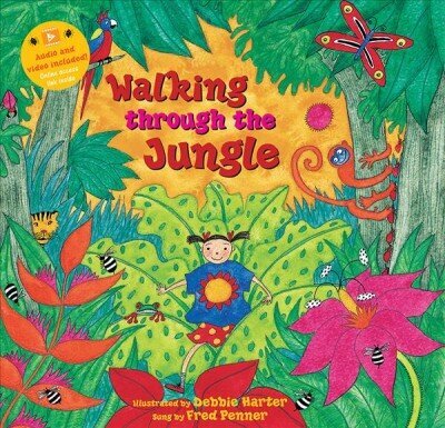 Walking Through the Jungle hind ja info | Väikelaste raamatud | kaup24.ee